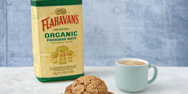 Flahavan's Recipes, Oaty Choc Chip Cookies