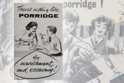 Flahavan's Porridge Advert 1950s