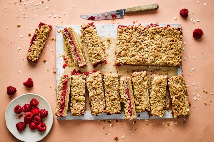 raspberry bars