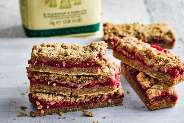 raspberry bars