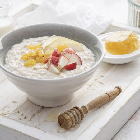 Nectarine porridge