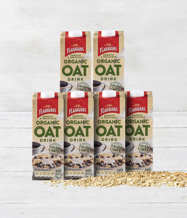 Oat Drink Organic Bundle Small Hamper Flahavan's