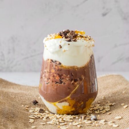 Orange Choc Overnight Oats