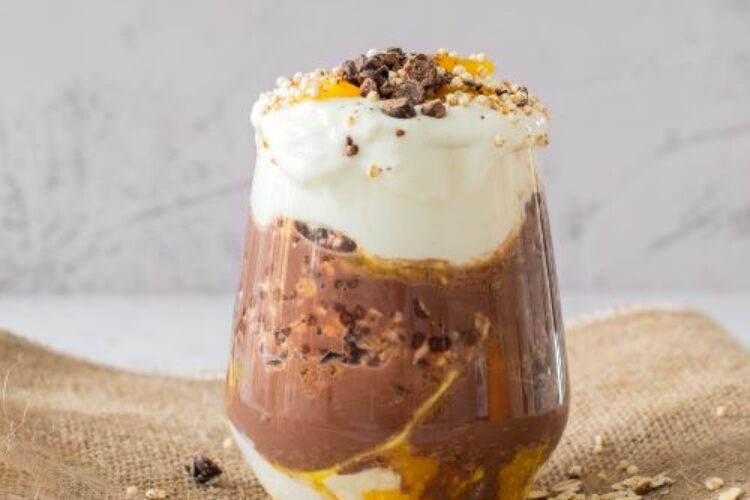 Orange Choc Overnight Oats