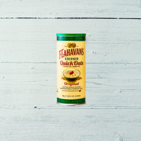 Flahavans Quick Irish Oats tin