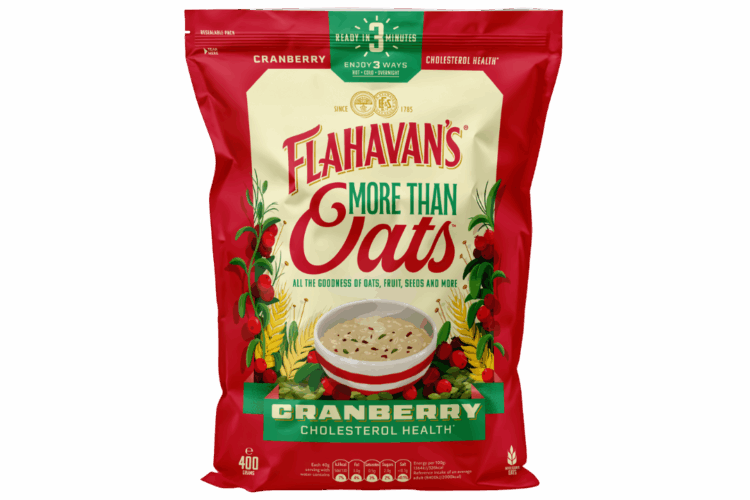 Flahavan's More Than Oats Cranberry 400g